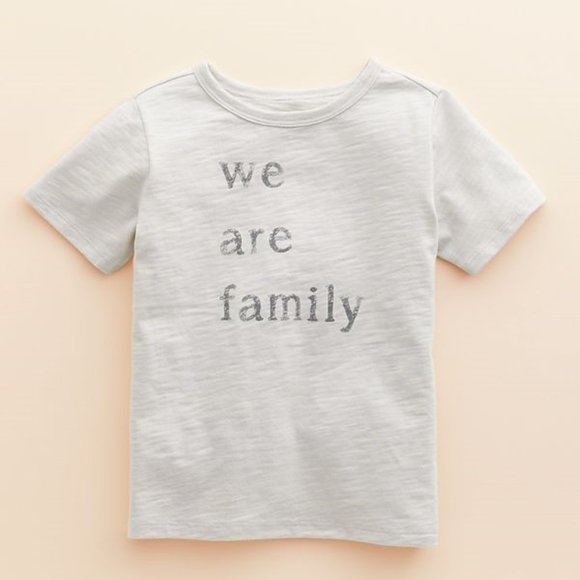 LC Lauren Conrad Other - Little Co. by Lauren Conrad "We are Family" Tee 4T